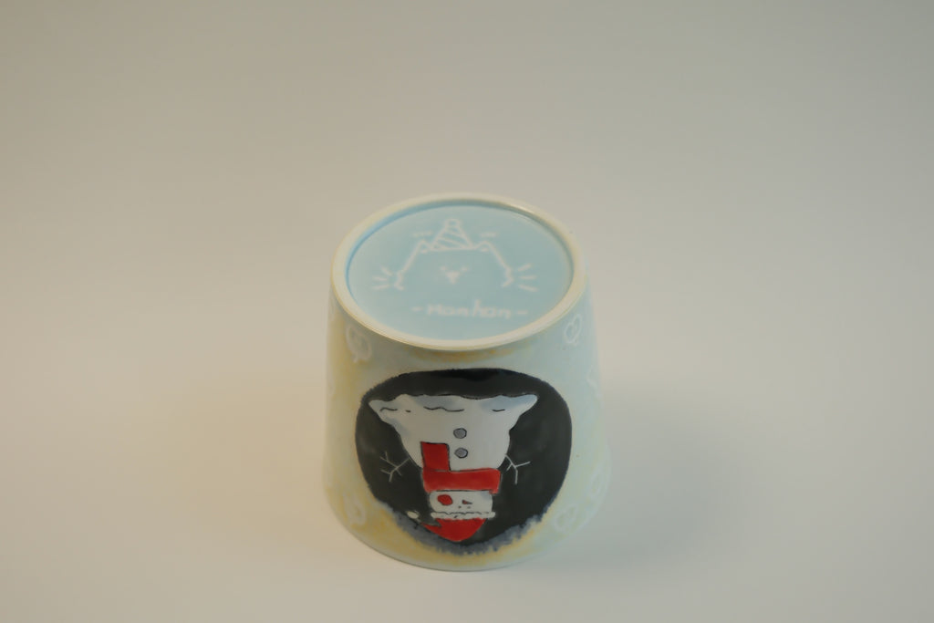 Cat & Snowman Cup