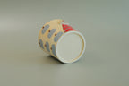 Pajama Cat & Blue Apple Cup - Small