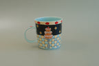 Pajama Cat & Rocking Horse Mug