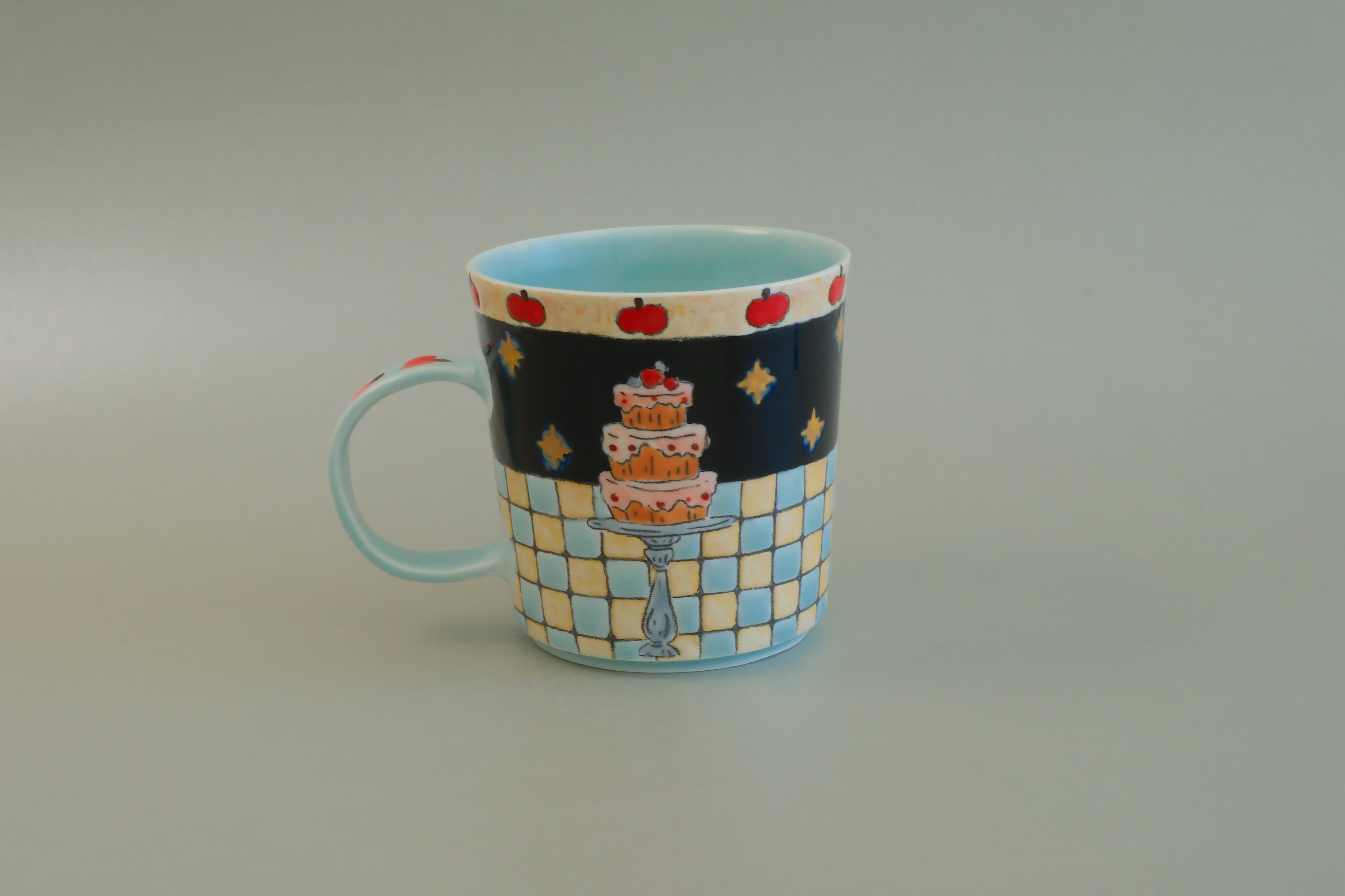Pajama Cat & Rocking Horse Mug
