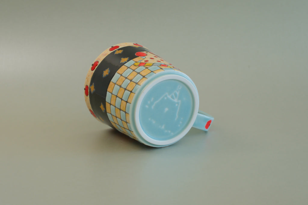 Pajama Cat & Rocking Horse Mug