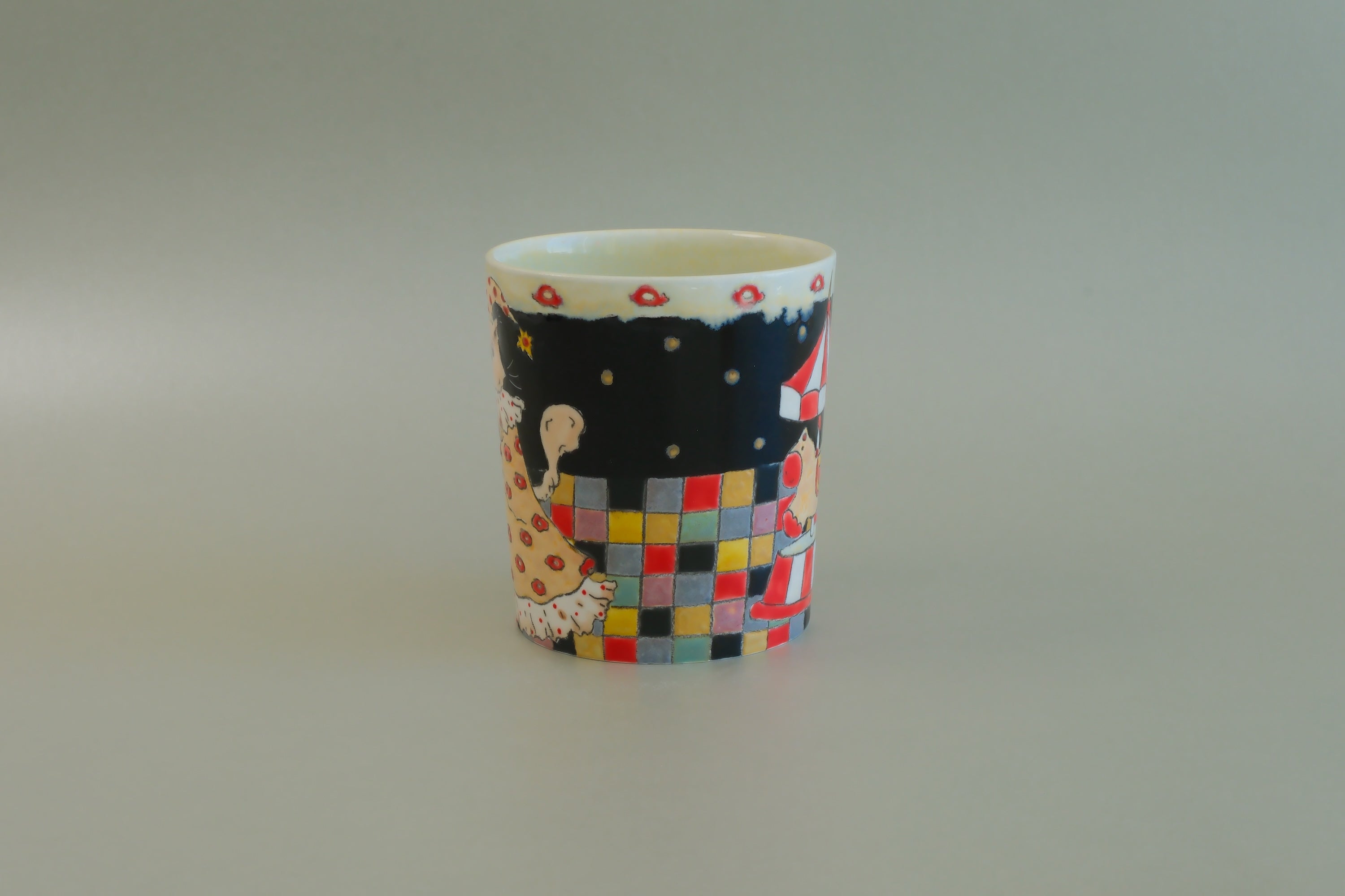 Pajama Cat & Rocking Horse Cup - Large