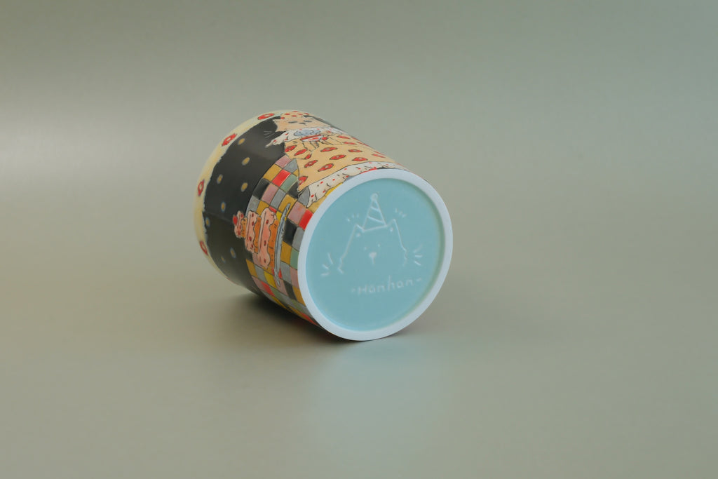 Pajama Cat & Rocking Horse Cup - Large