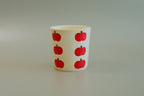 Pajama Cat & Red Apple Cup - Large