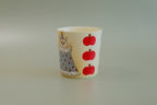 Pajama Cat & Red Apple Cup - Large