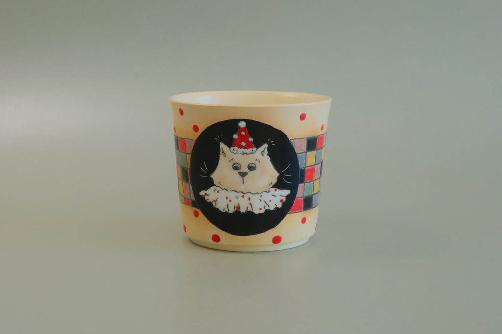Cat & Rocking Horse Cup - Small