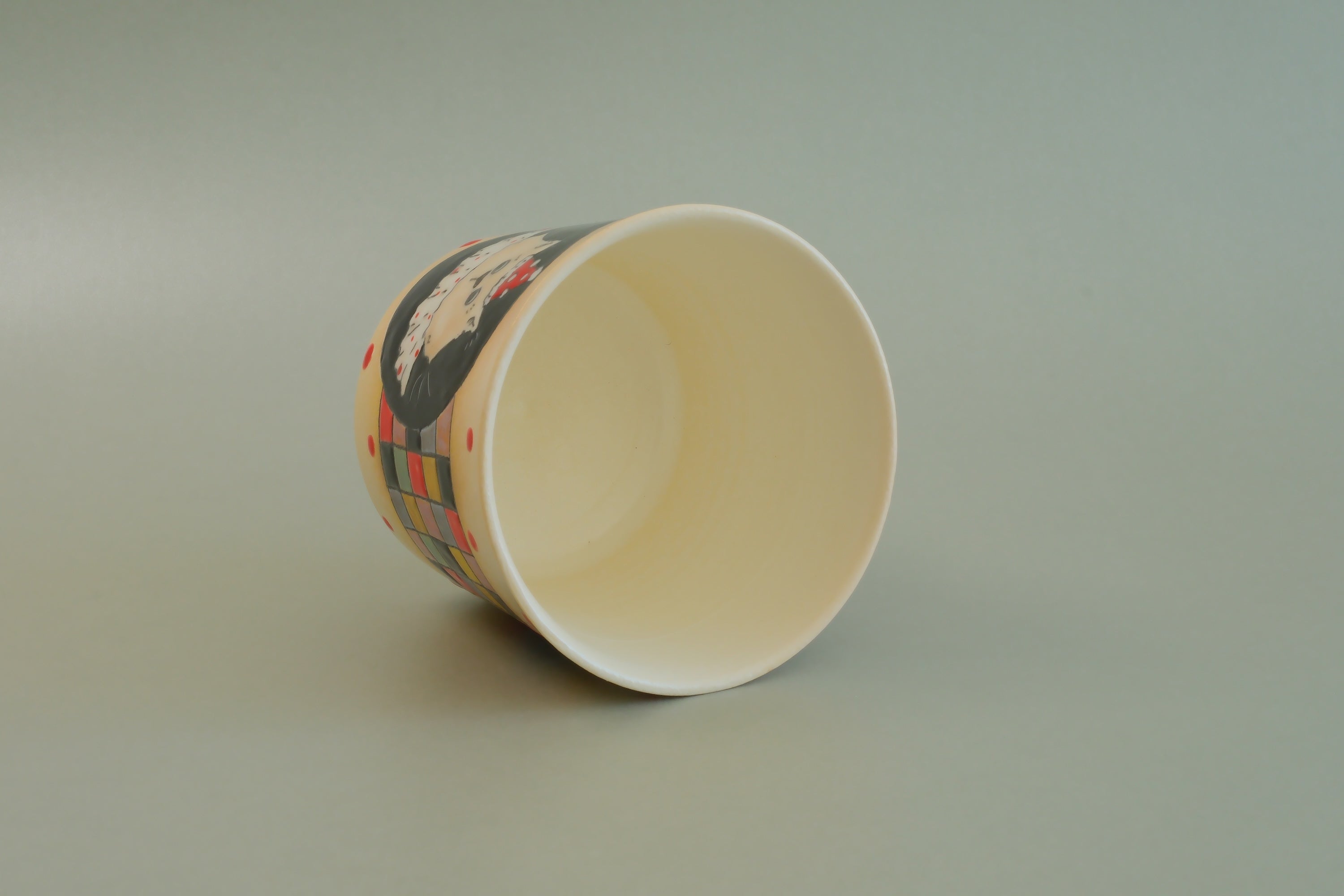 Cat & Rocking Horse Cup - Small