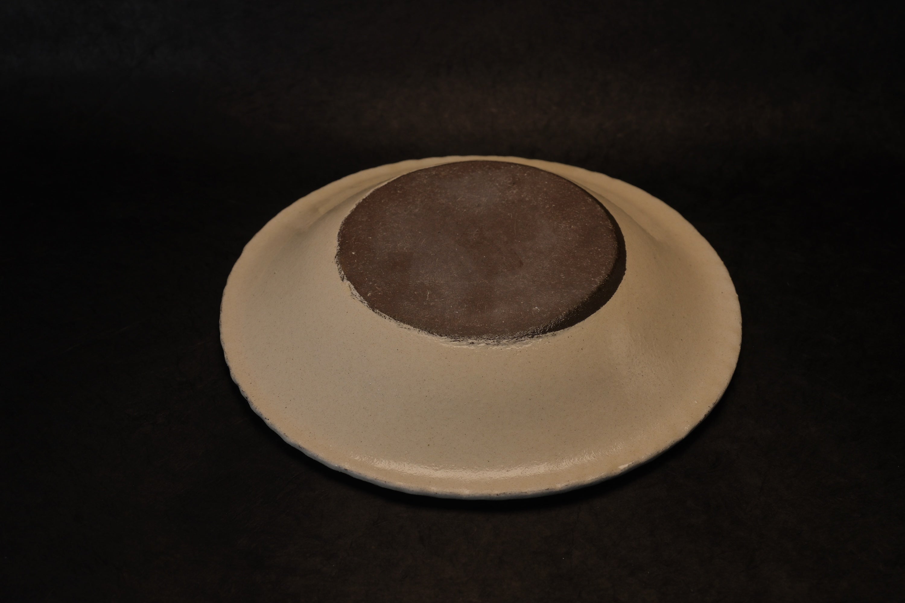 Scalloped Edge Deep Plate A