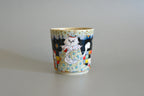 Light Green Pajama Cat & Snowman Ceramic Cup - Large