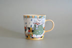 Green Pajama Cat &  Goose Ceramic Mug