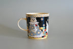Pajama Cat & Goose Mosaic Ceramic Mug