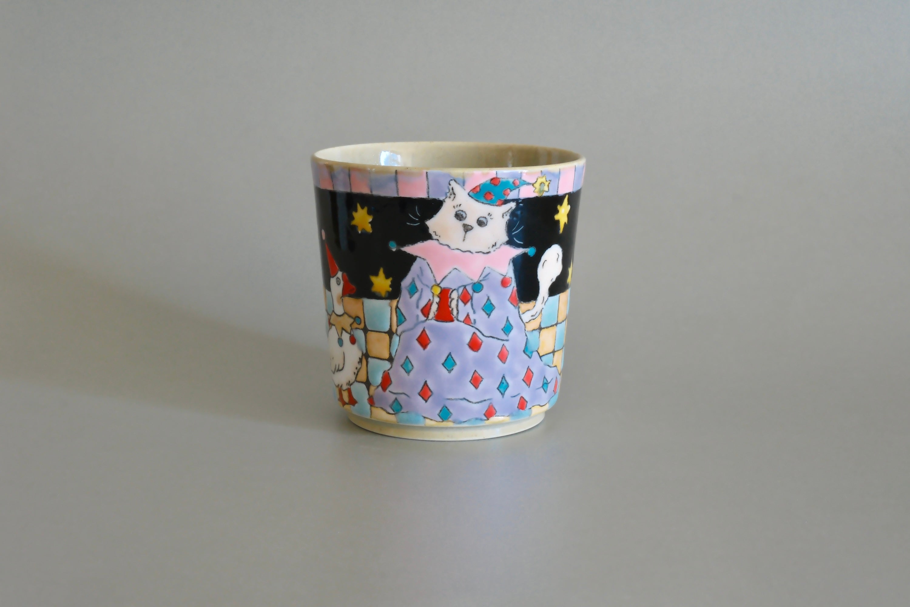 Dreamy Pajama Cat Ceramic Cup - Large