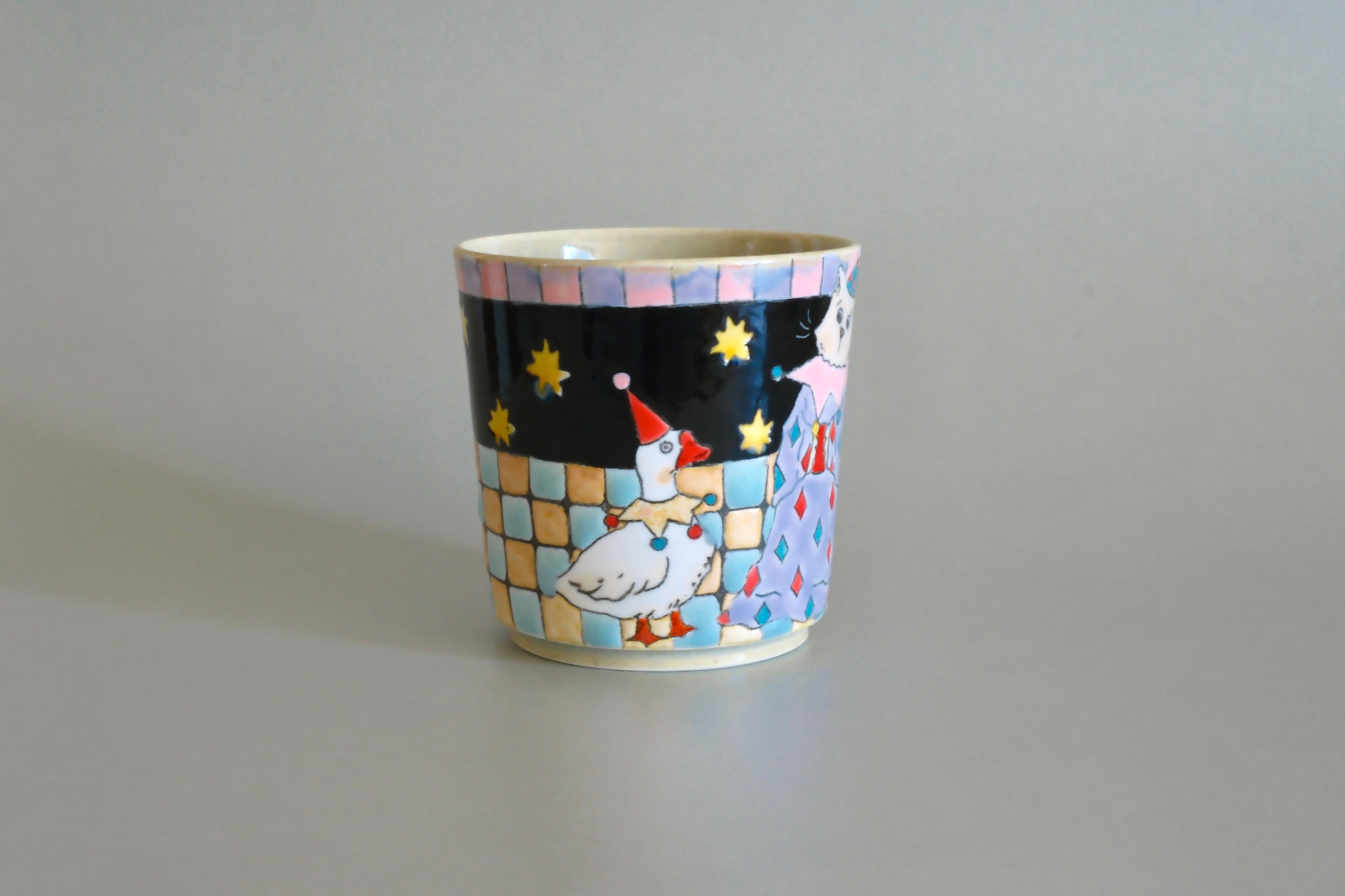 Dreamy Pajama Cat Ceramic Cup - Large