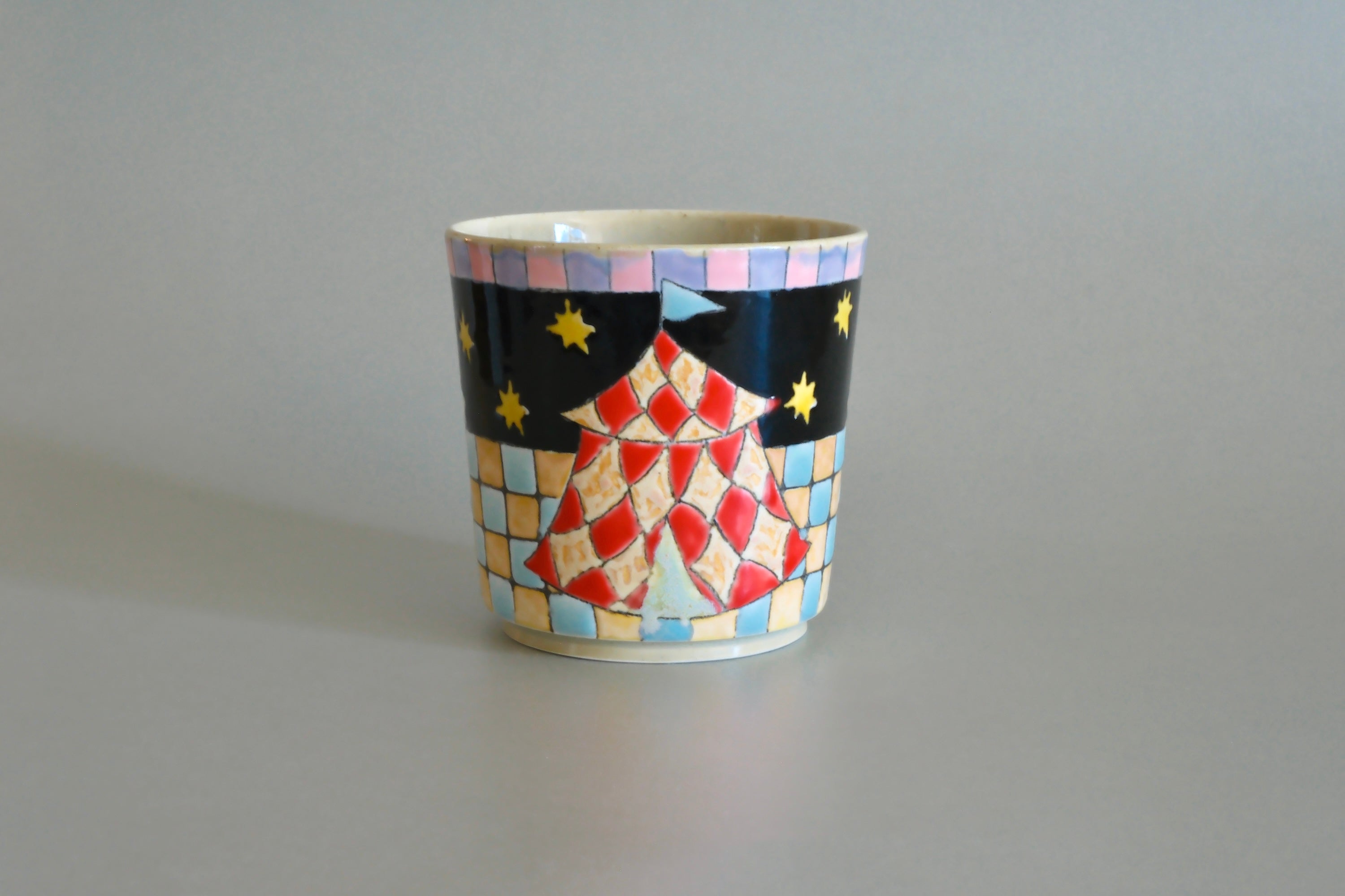Dreamy Pajama Cat Ceramic Cup - Large